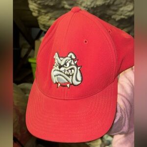 Bulldog red hat